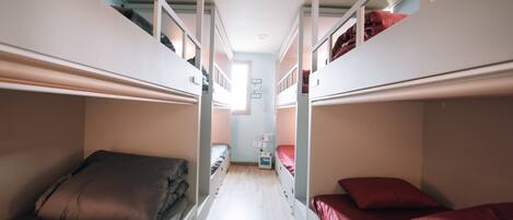 Standard Shared Dormitory for 7, Women only (303) | Soundproofing, iron/ironing board, free WiFi, bed sheets