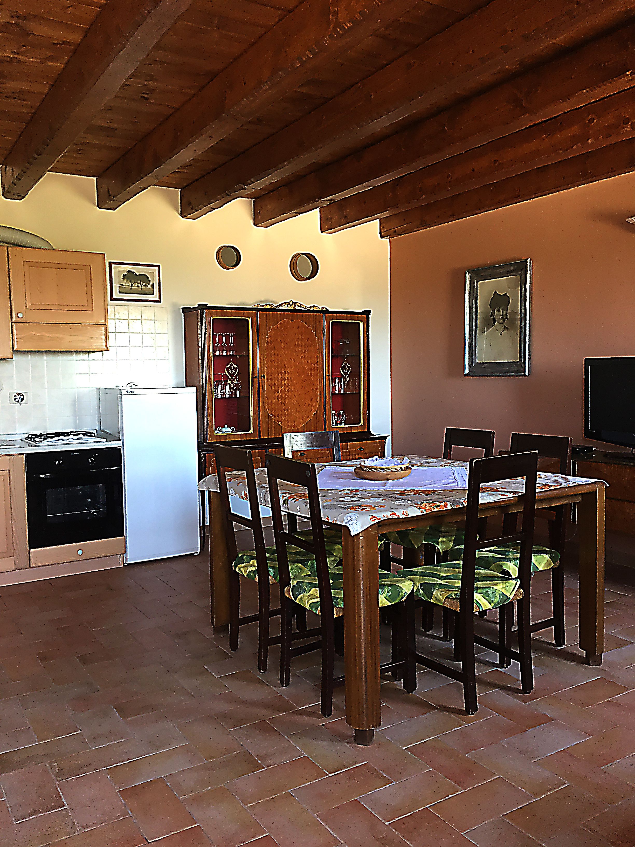 Apartment, 1 Bedroom, Ground Floor (Apt 8) | Living area | Flat-screen TV
