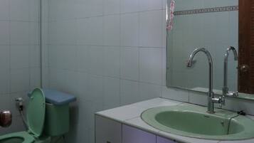 غرفة مزدوجة عادية | حمام | تجهيزات دش، مستلزمات مجانية للعناية الشخصية