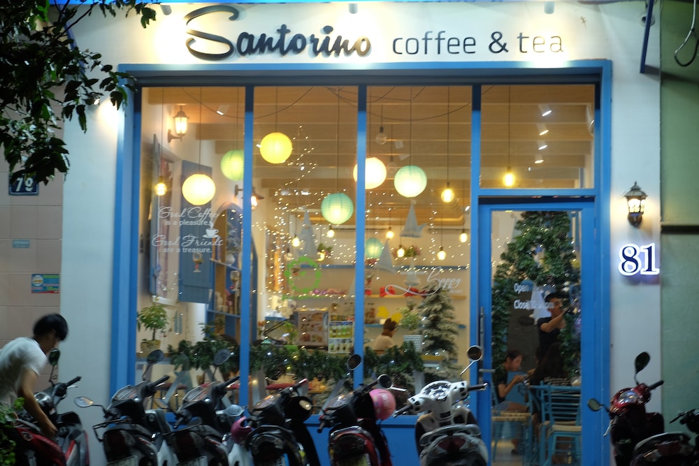 Interior View of Santorino Coffee & Tea