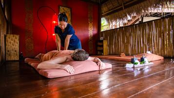 Turkish bath, body treatments, aromatherapy, deep-tissue massages