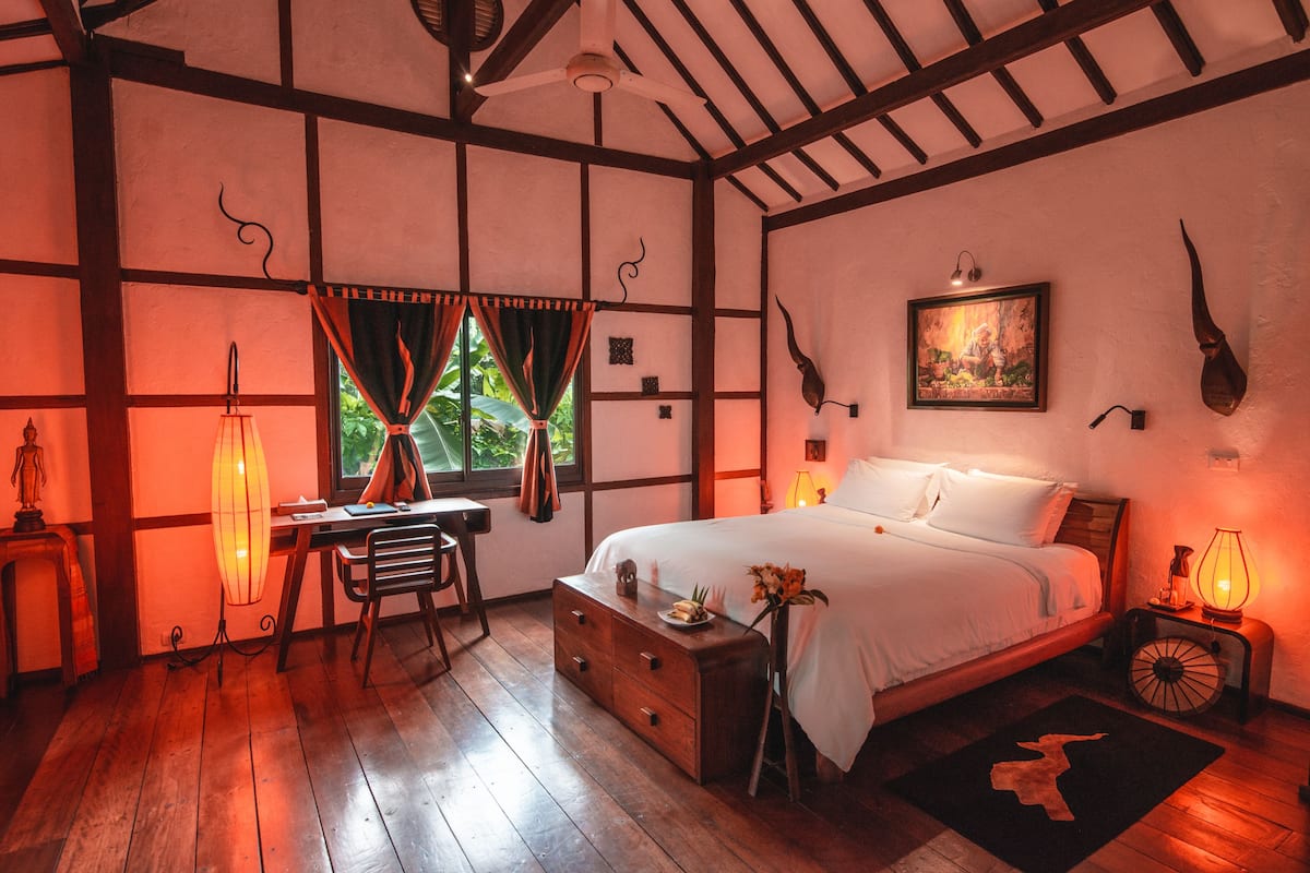 1 dormitorio y ropa de cama de alta calidad