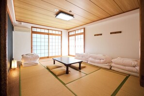 Japanese Style Family Room with Shared Bathroom