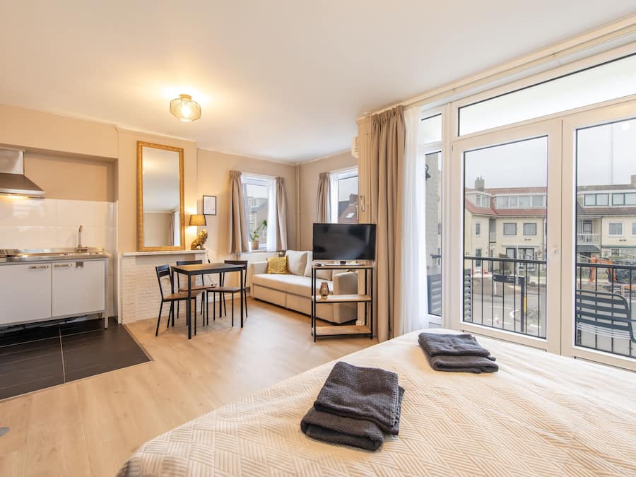 Superior Studio, Balcony | Wi-fi percuma, cadar katil