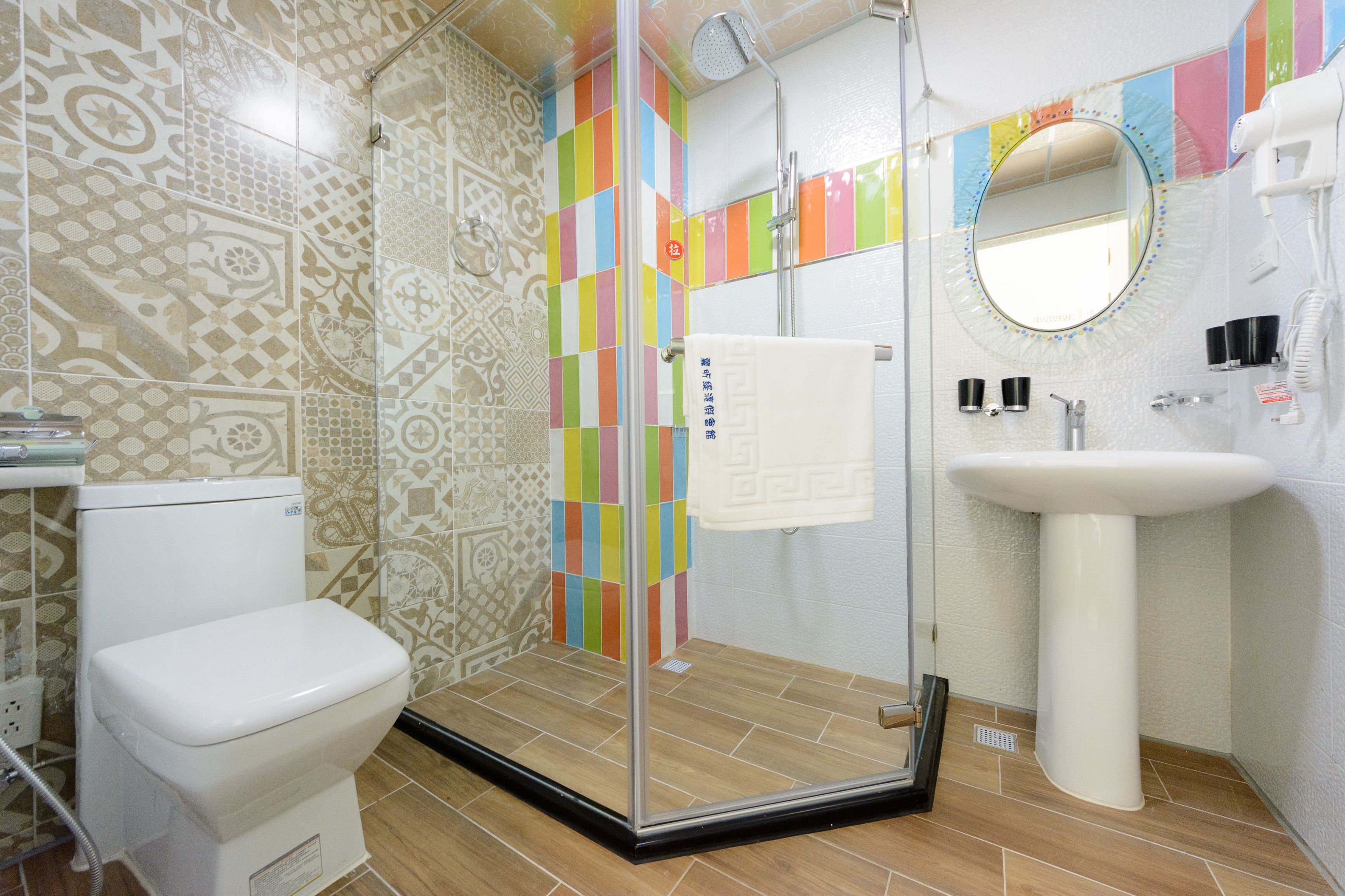 Douche de la salle de bain
