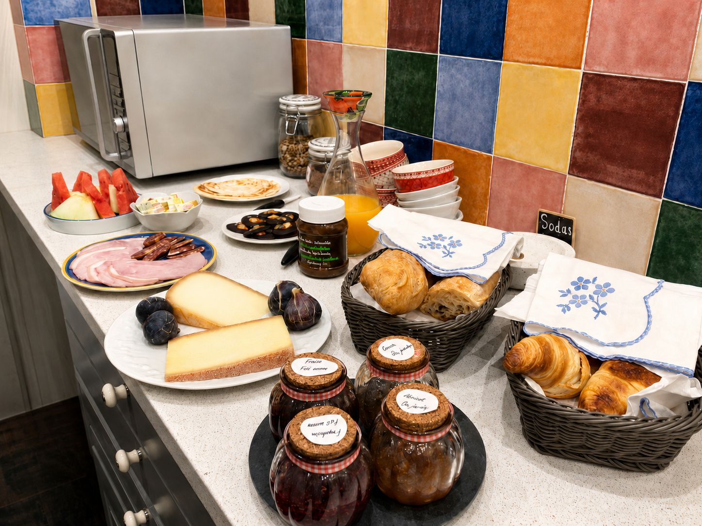 Breakfast buffet