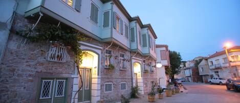 Façade de l’hébergement