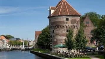 Uitzicht vanuit accommodatie