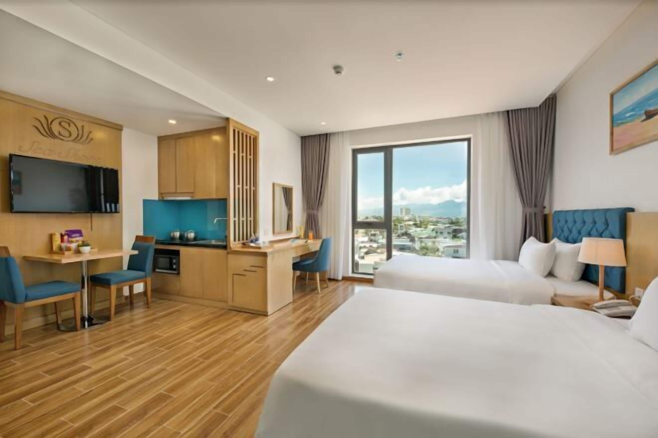 Ropa de cama de alta calidad, colchones Select Comfort y minibar 