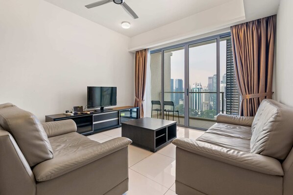 Departamento ejecutivo | Sala de estar | Televisión de pantalla plana