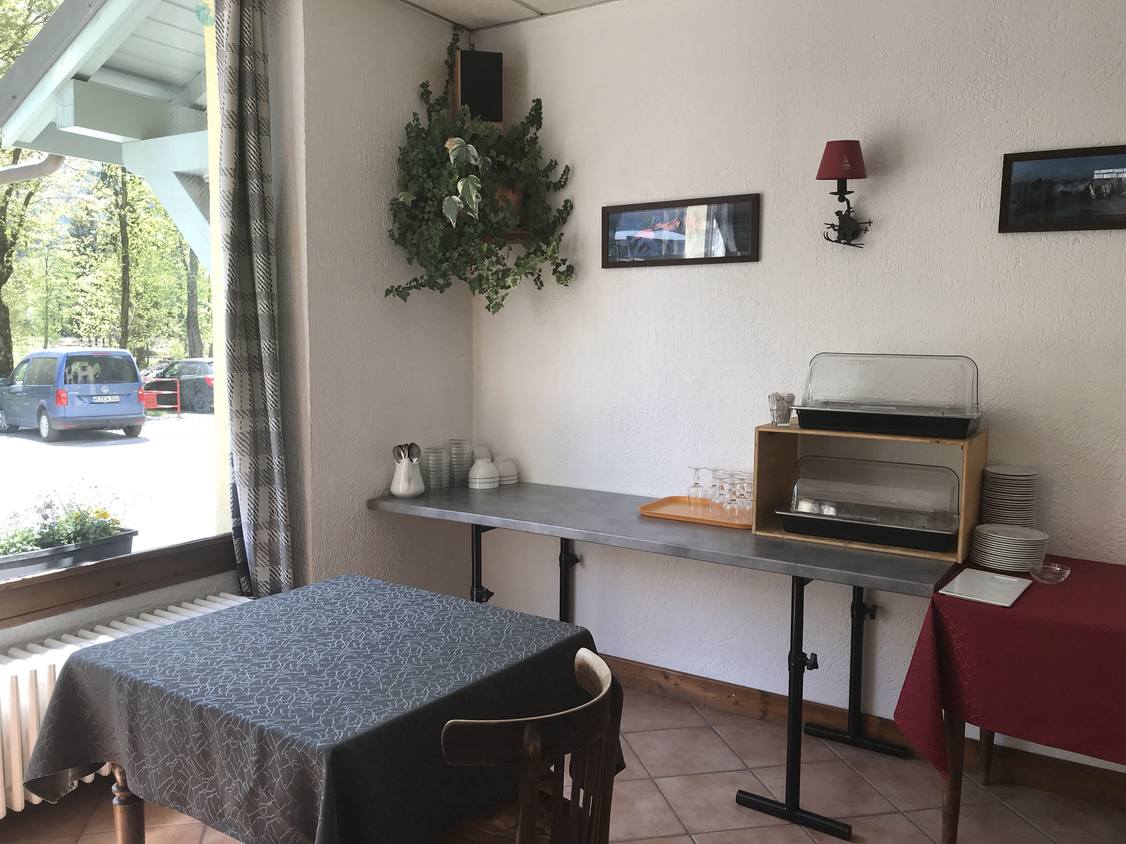 daily buffet breakfast (eur 10.5 per person)