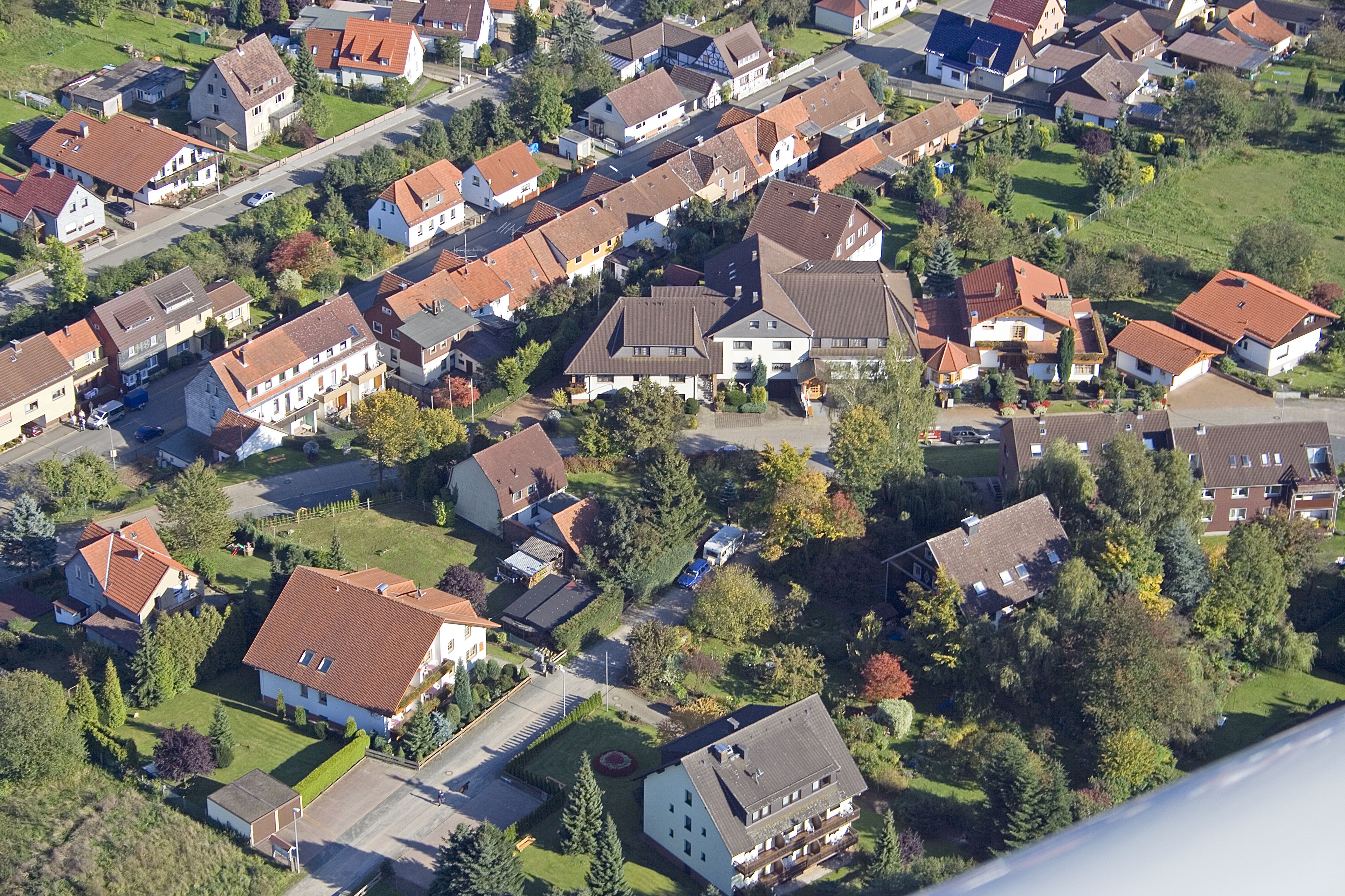 aerial view