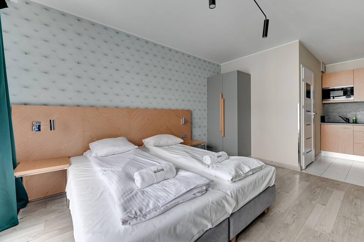 Appartamento Classic | 2 camere, biancheria da letto ipoallergenica, con stile personalizzato