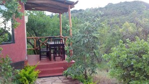 Fachada de la propiedad