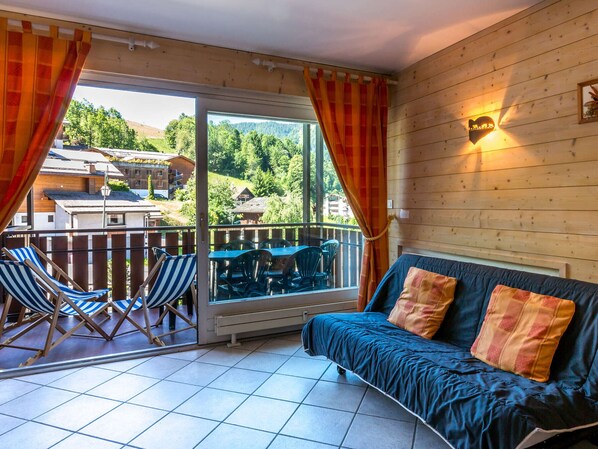 Vue depuis lâhĂ©bergement