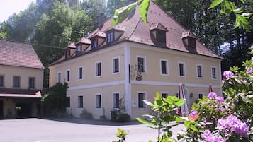 Fassade der Unterkunft