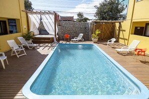 Outdoor pool - Apart Hotel Fênix (Florianópolis)