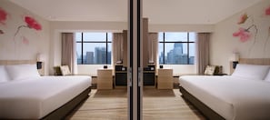 Family Room, 2 Bedrooms | In-room safe, soundproofing, rollaway beds, free WiFi - Hilton Garden Inn Kuala Lumpur Jalan Tuanku Abdul Rahman South (Kuala Lumpur)