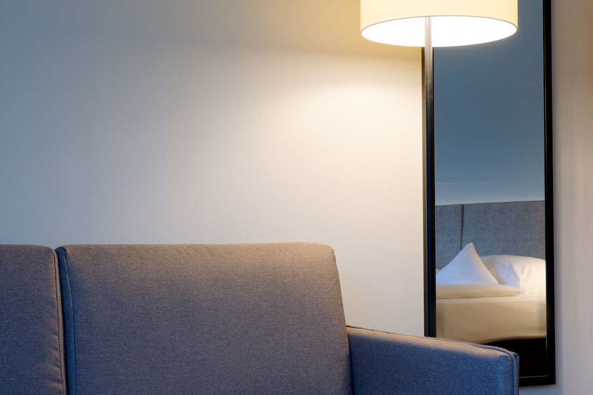 apartment, multiple beds, accessible, kitchenette | living area | 32-inch flat-screen tv with satellite channels, tv