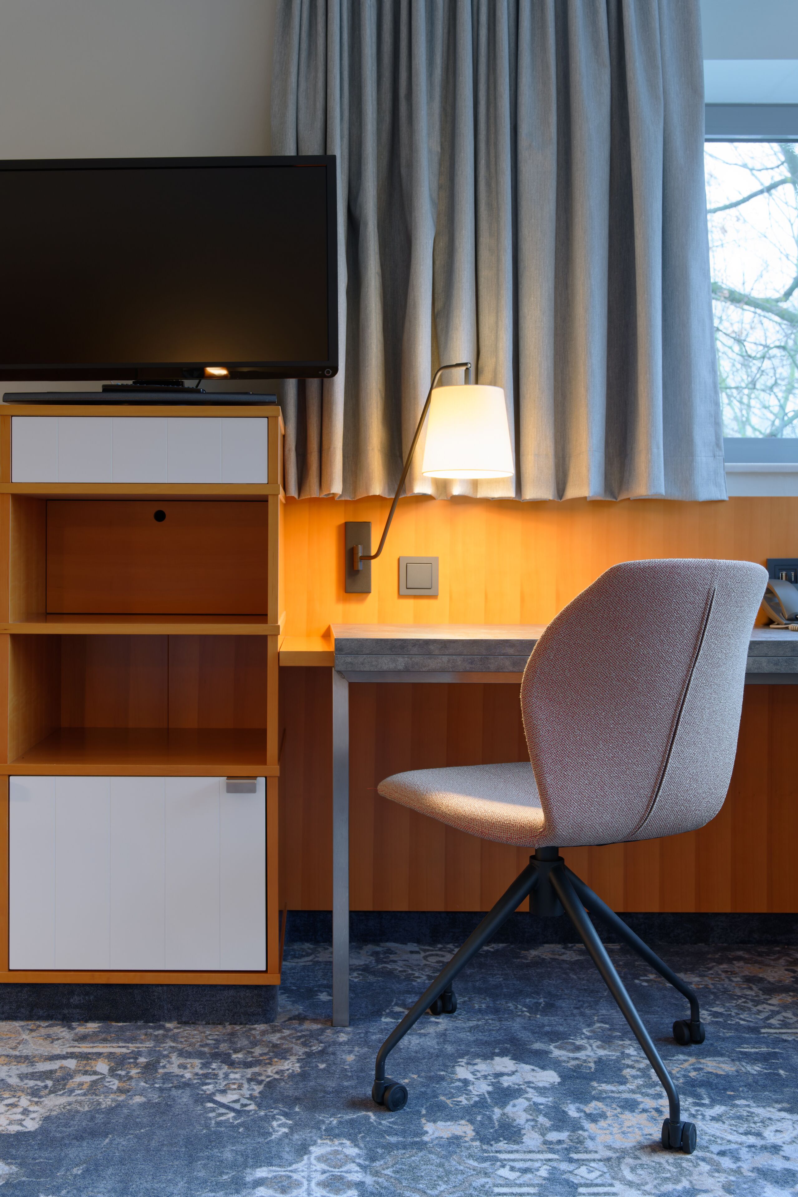 apartment, multiple beds, accessible, kitchenette | living area | 32-inch flat-screen tv with satellite channels, tv