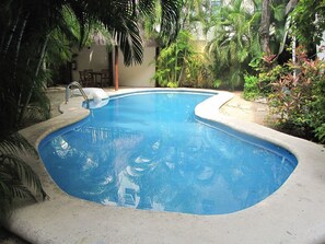 Alberca al aire libre 