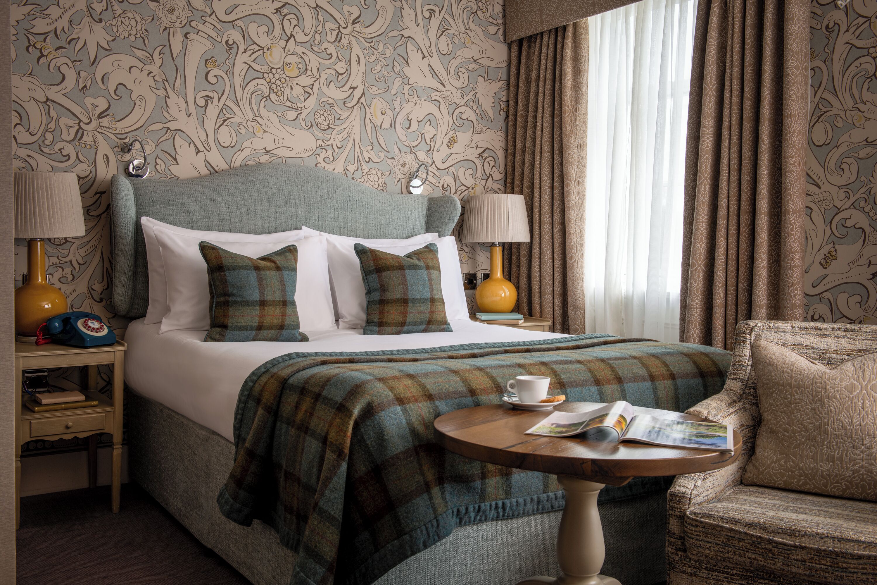 Deluxe tweepersoonskamer | Een bureau, geluiddichte muren, gratis wifi, beddengoed