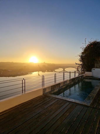 Outdoor pool, open 9:00 AM to 8:30 PM, pool umbrellas, sun loungers