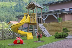 Traditional Cottage, 2 Bedrooms, Patio, Mountainside | Children's play area - outdoor