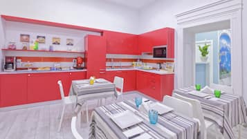 Gratis frukostbuffé varje dag