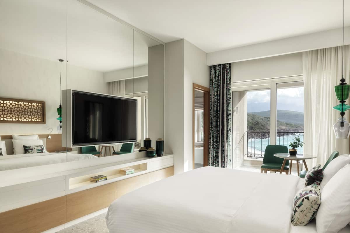 Superior kamer (Grand) | Lakens van Egyptisch katoen, luxe beddengoed, donzen dekbedden