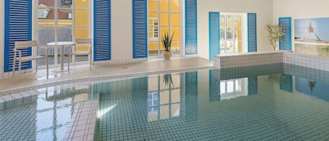 Una piscina techada