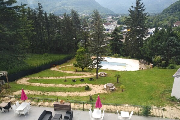 Vue depuis l’hébergement