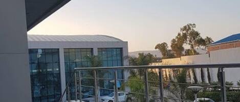 Blick von der Unterkunft