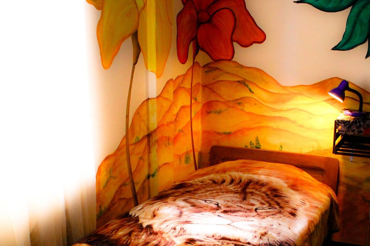 Shared Dormitory, 1 Twin Bed, Shared Bathroom (TIERRA) | Courtyard view