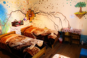 Shared Dormitory, 1 Twin Bed, Shared Bathroom (TIERRA) | Courtyard view
