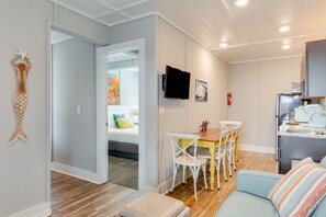 Deluxe-Apartment, 2 Schlafzimmer | Wohnbereich