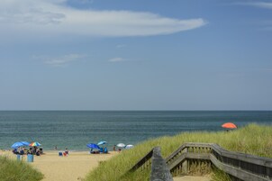 On the beach