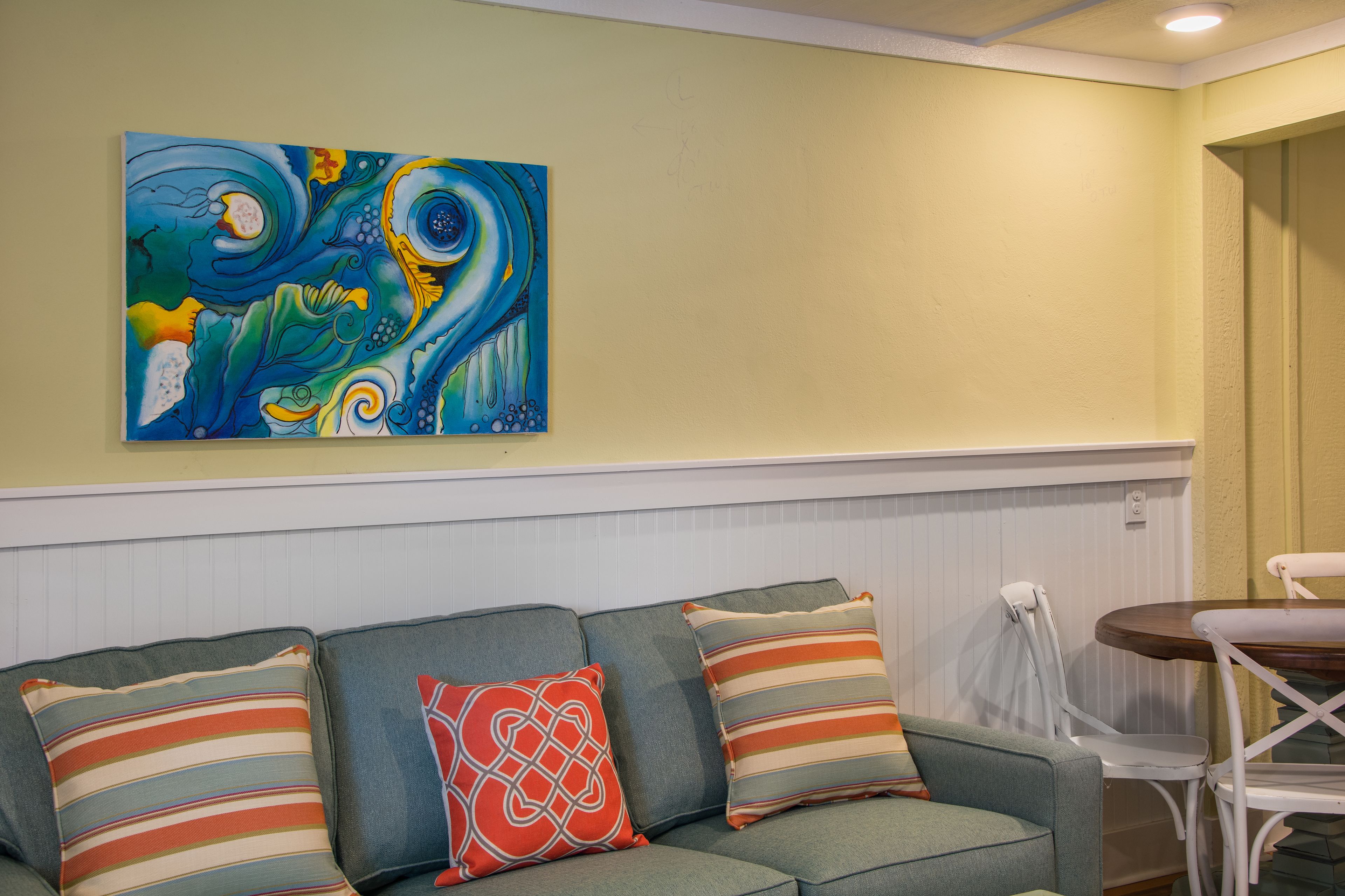 deluxe apartment, 2 bedrooms | living area | smart tv