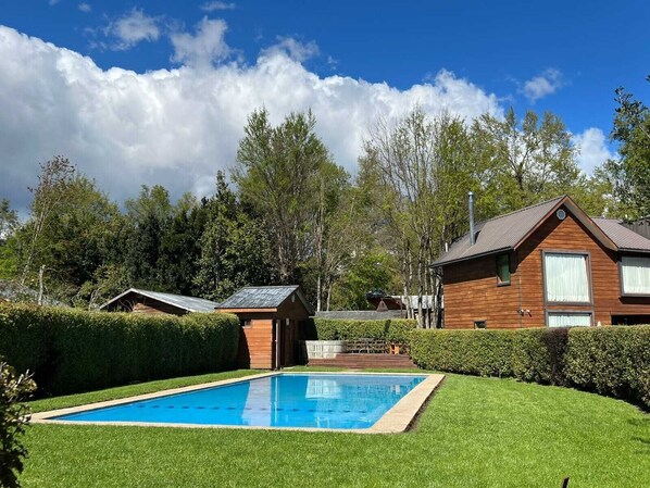 Seasonal outdoor pool