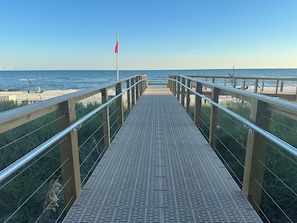 On the beach, sun-loungers - Beachfront 2 KingBeds, Free Beach Service, Tony Hobbs, Owner 1104-1204-1804-1904 (Pensacola)