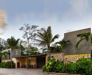 Façade de l’hébergement 