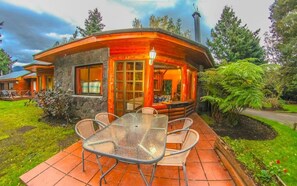 Stuga Standard - 2 sovrum - terrass | Terrass/Patio