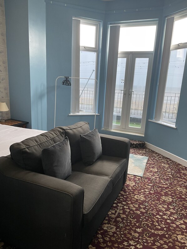 Chambre Deluxe, plusieurs lits, vue mer