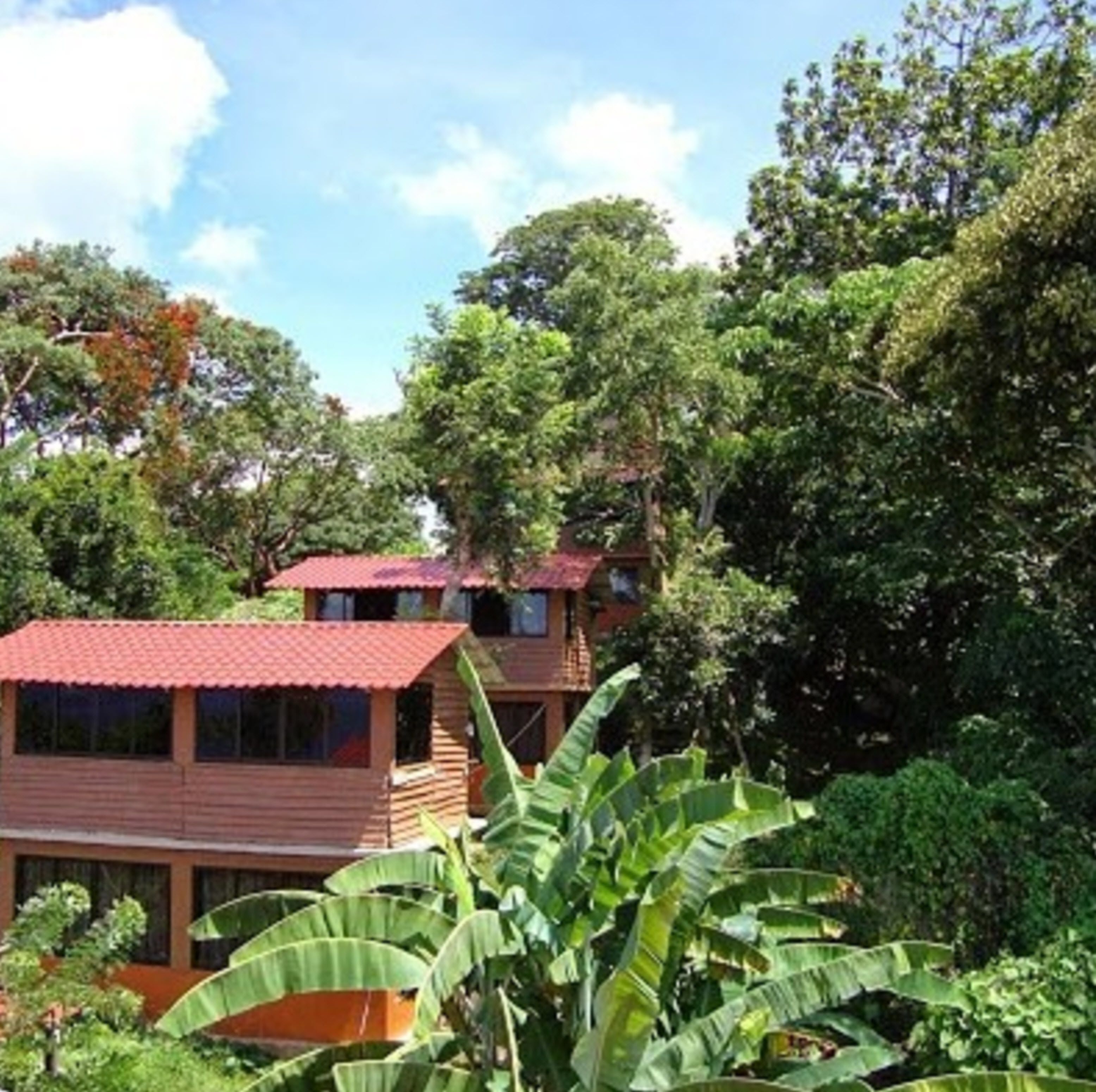 Blick von der Unterkunft