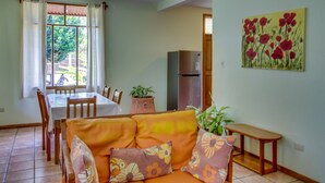 Deluxe Condo, 3 Bedrooms, Non Smoking | Living area - Villa Nasua Condominium 5 (Jacó)