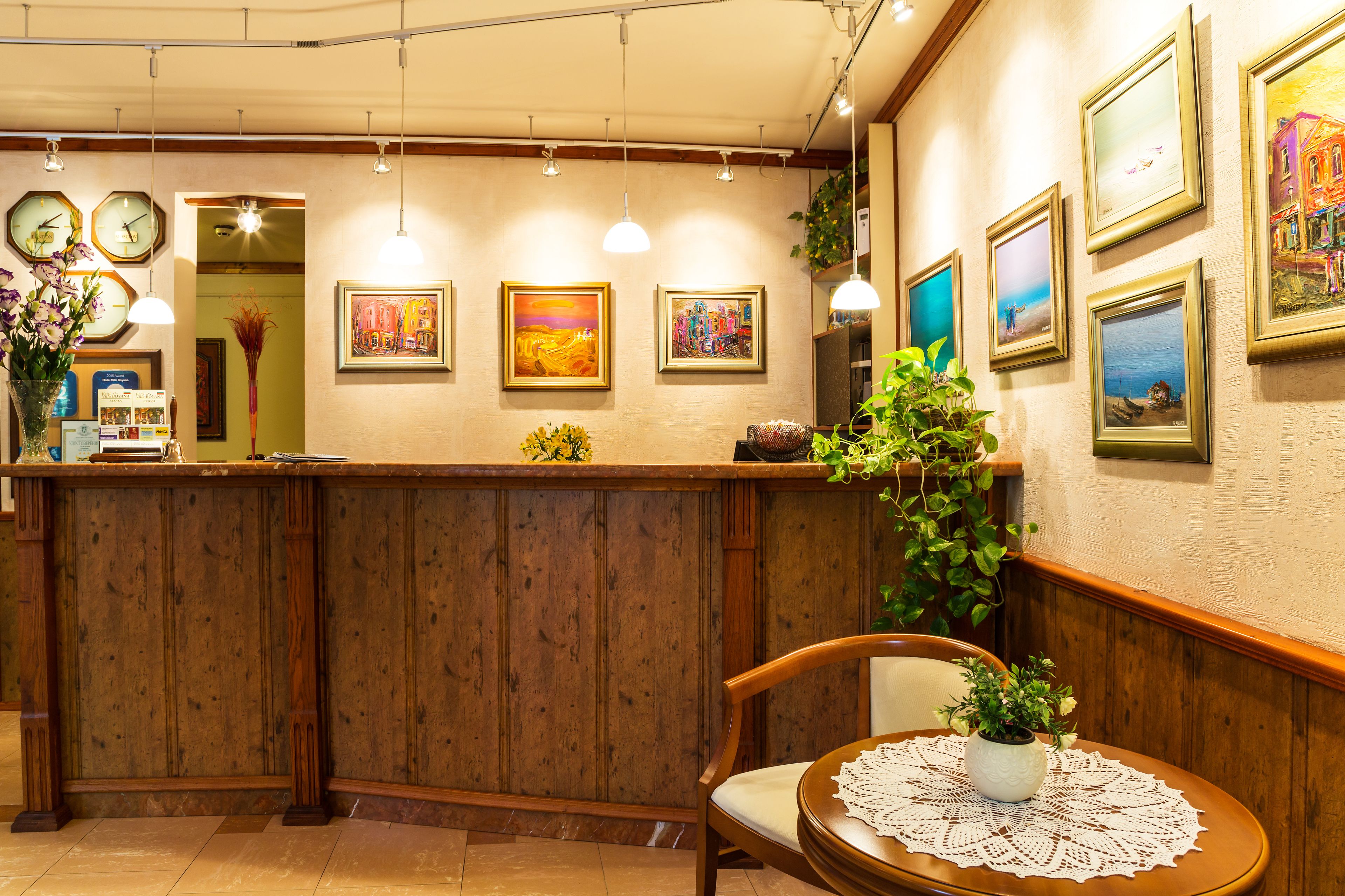 check-in/check-out kiosk