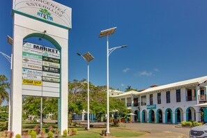Entrada de la propiedad