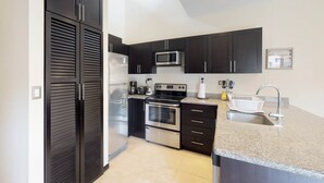 Departamento Confort, 2 habitaciones, para no fumadores | Cocina privada
