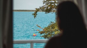 View from room - Hotel Awazul Bacalar (Bacalar)