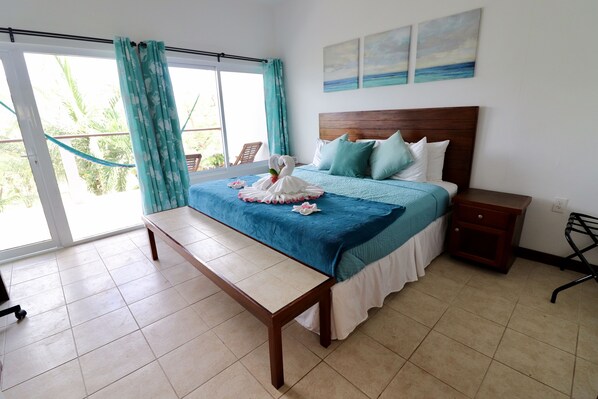 Premium bedding, individually decorated, individually furnished